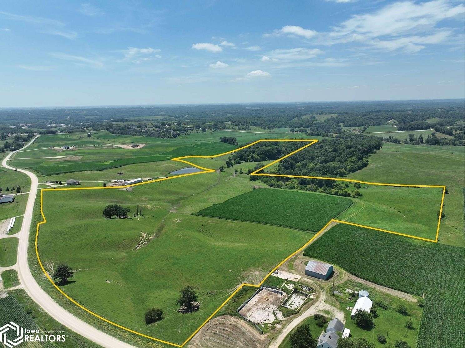 67 Acres of Agricultural Land for Sale in Anamosa, Iowa