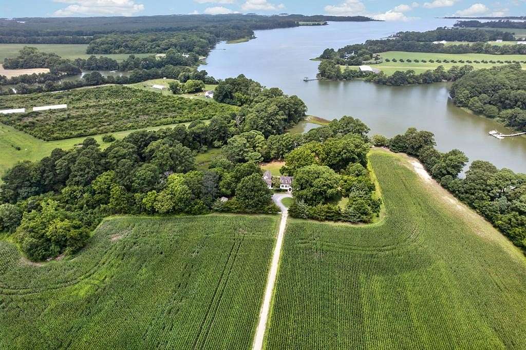 5.8 Acres of Land with Home for Sale in Belle Haven, Virginia