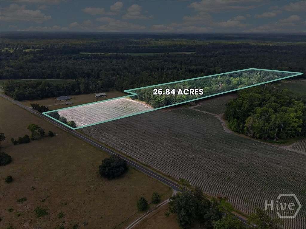 27 Acres of Recreational & Residential Land for Sale in Springfield, Georgia