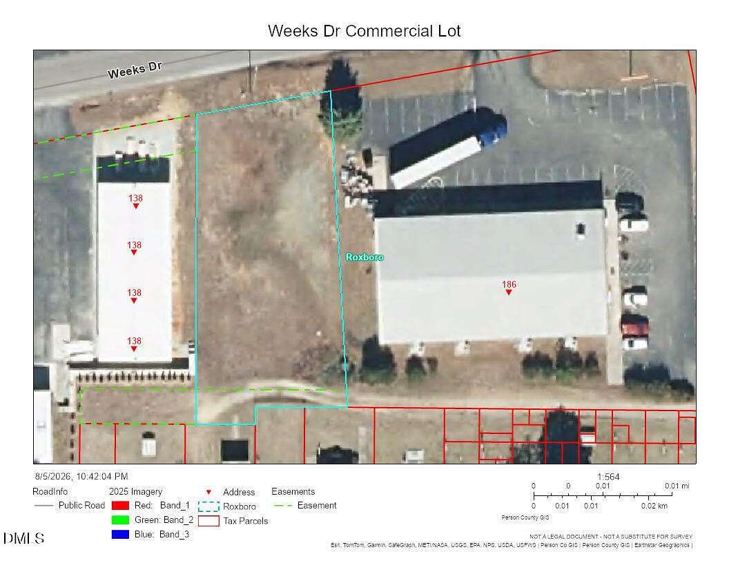 0.33 Acres of Commercial Land for Sale in Roxboro, North Carolina