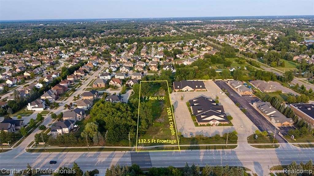 2 Acres of Mixed-Use Land for Sale in Sterling Heights, Michigan