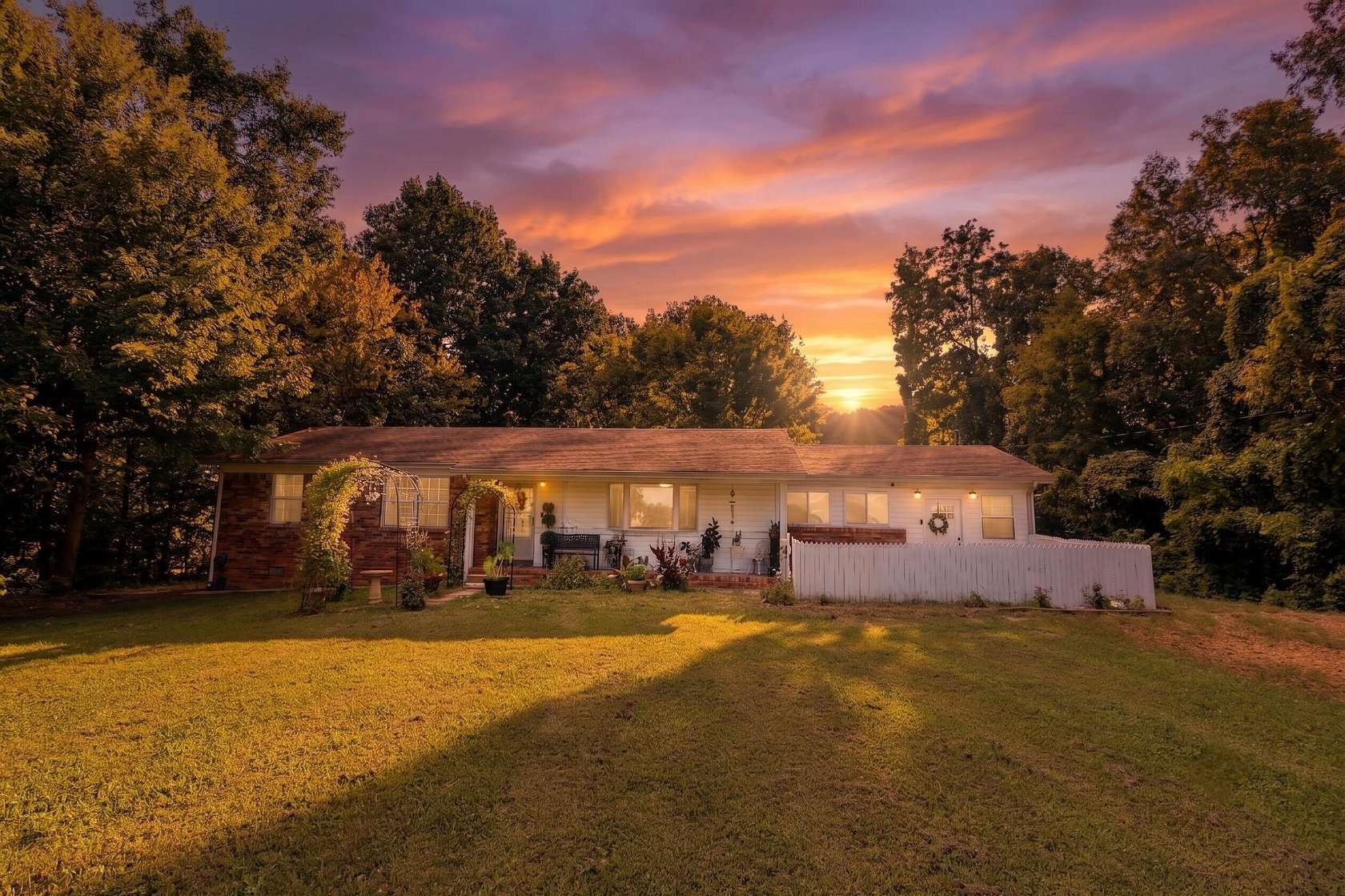 6.72 Acres of Land with Home for Sale in Dexter, Kentucky