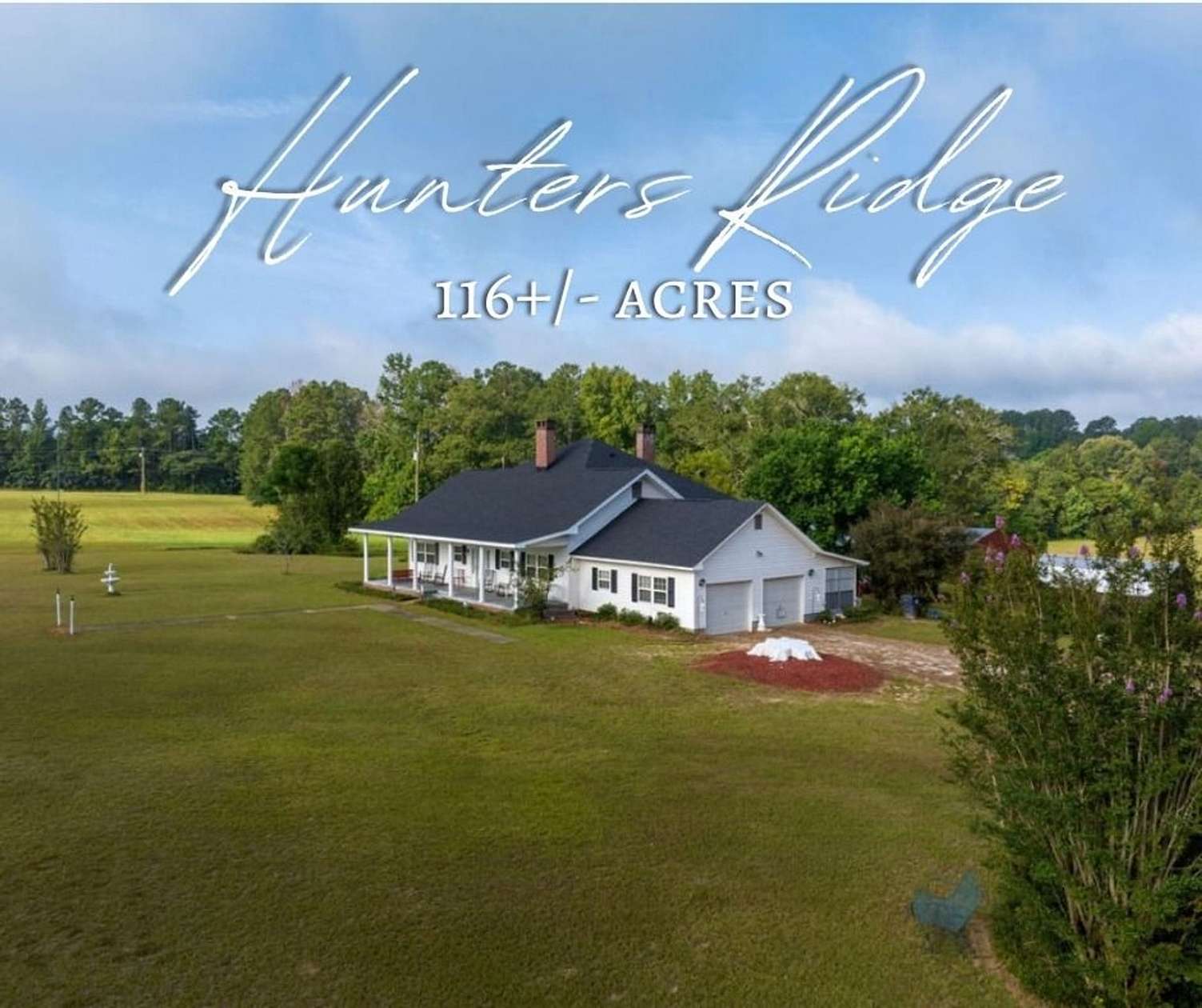 116 Acres of Land with Home for Sale in Clio, Alabama