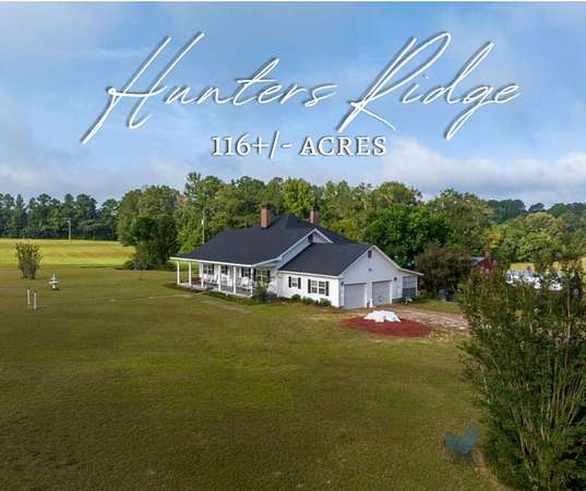 116 Acres of Land with Home for Sale in Clio, Alabama