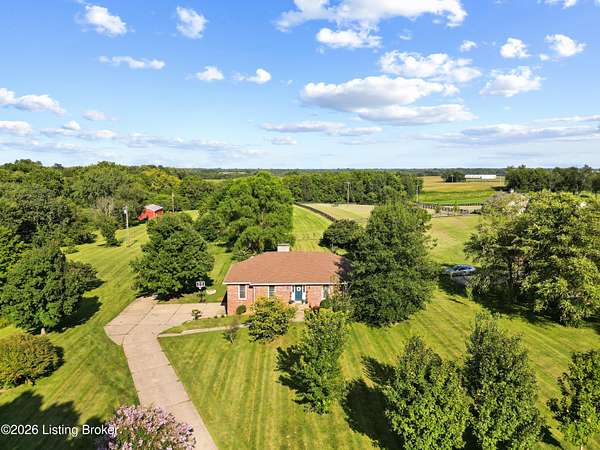 5.28 Acres of Land with Home for Sale in Shelbyville, Kentucky