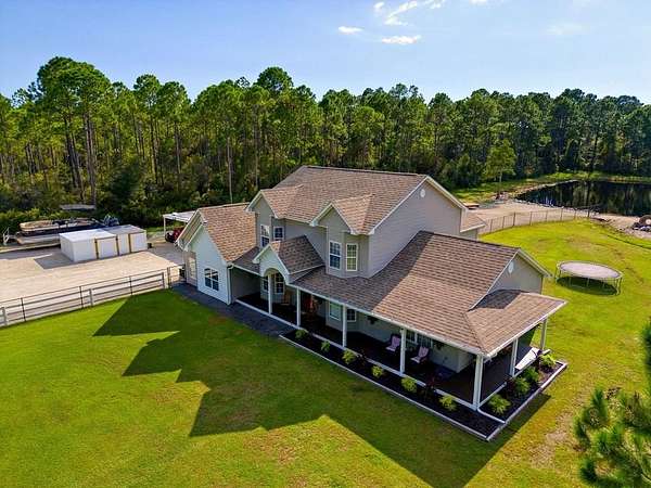 4 Acres of Land with Home for Sale in Apalachicola, Florida