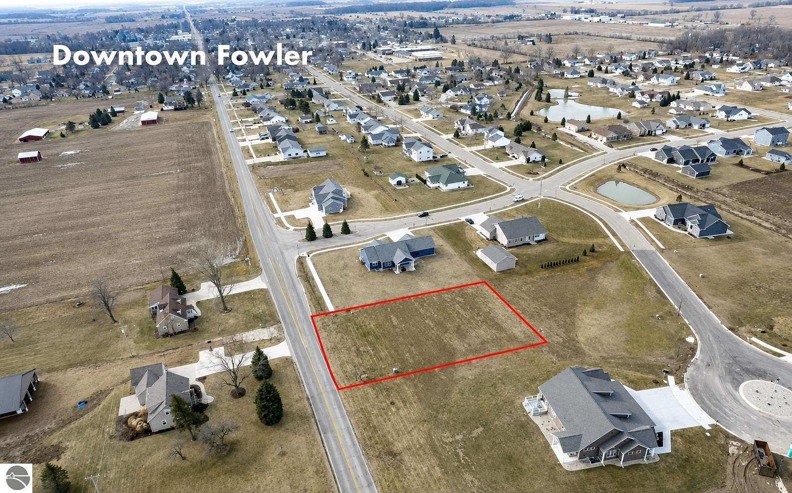0.38 Acres of Residential Land for Sale in Fowler, Michigan