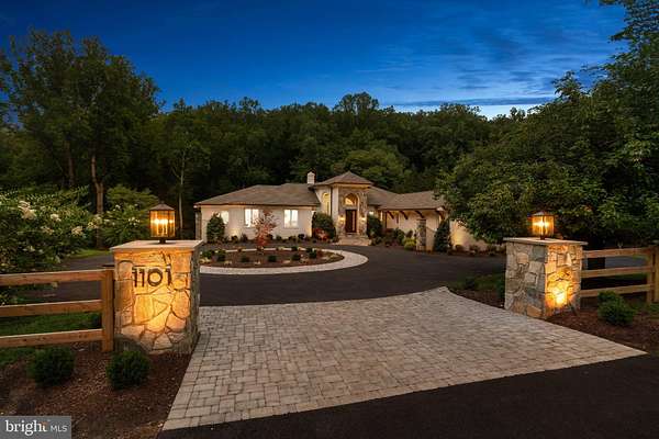 2.2 Acres of Land with Home for Sale in Great Falls, Virginia
