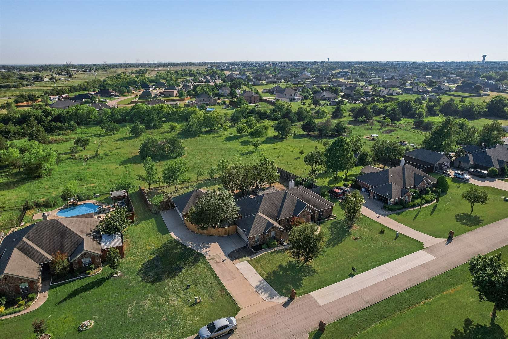 1.66 Acres of Land with Home for Sale in Fate, Texas