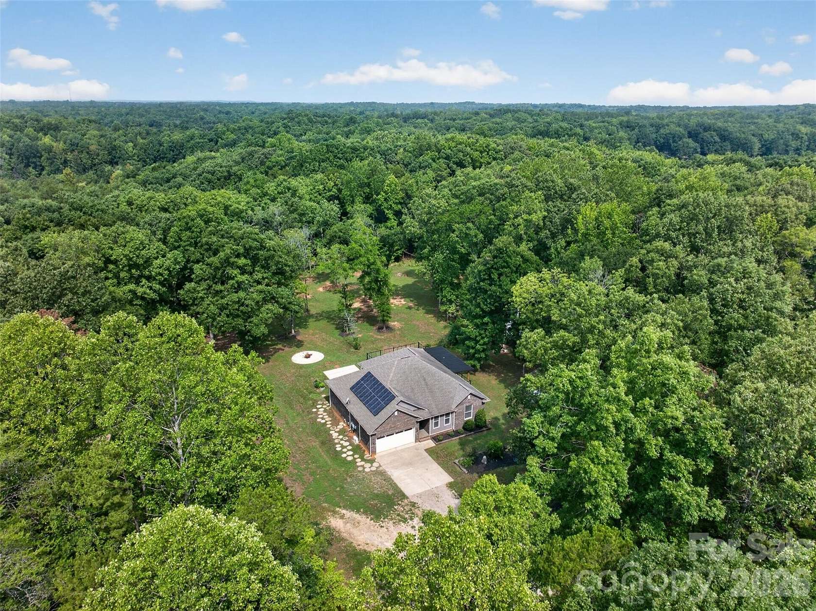 5.46 Acres of Land with Home for Sale in Lancaster, South Carolina