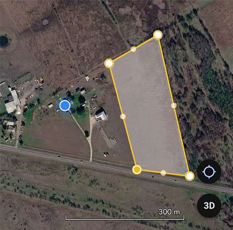 10.2 Acres of Land for Sale in Barry, Texas