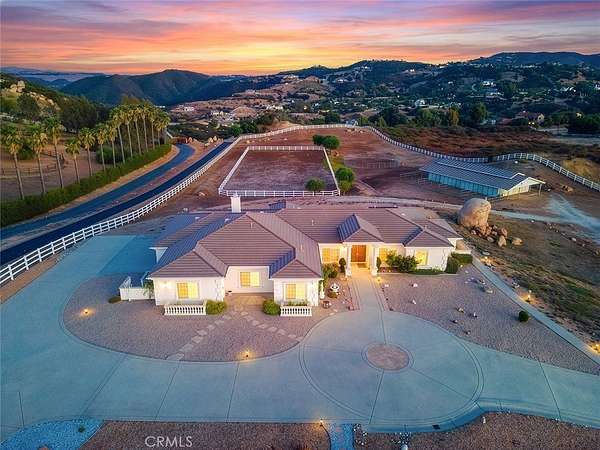 5 Acres of Land with Home for Sale in Murrieta, California