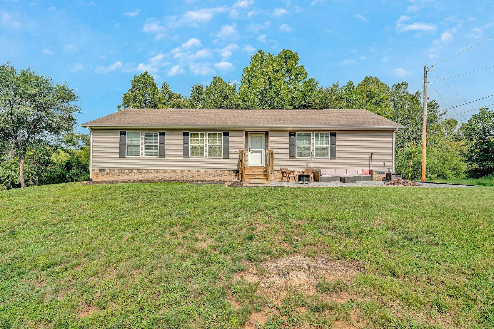 4.58 Acres of Land with Home for Sale in Troutville, Virginia