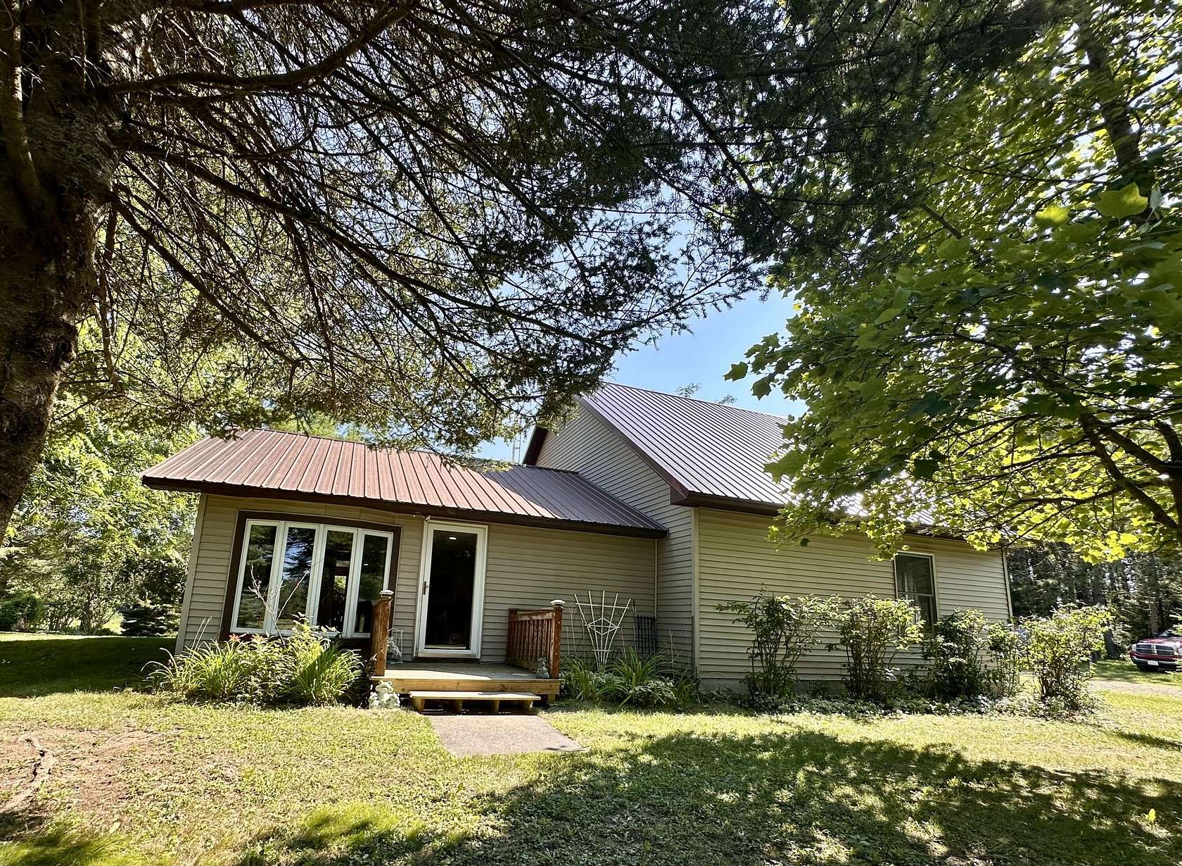 72 Acres of Agricultural Land with Home for Sale in Alpena, Michigan