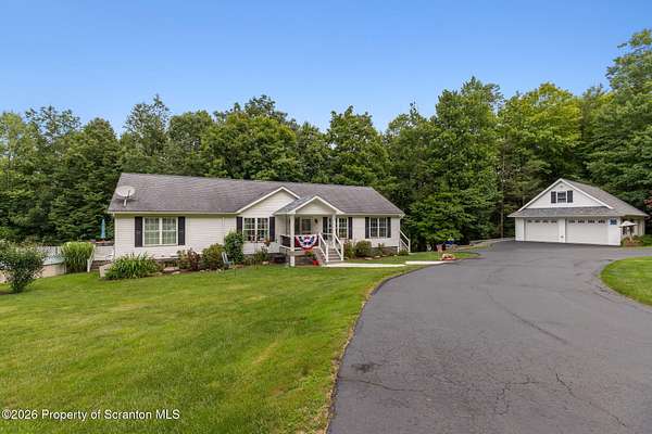 3.22 Acres of Land with Home for Sale in Lake Ariel, Pennsylvania