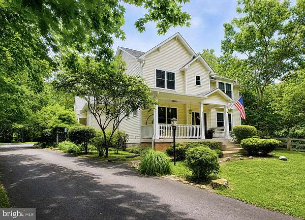 3.22 Acres of Land with Home for Sale in Fredericksburg, Virginia
