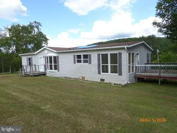 5 Acres of Land with Home for Sale in Augusta, West Virginia