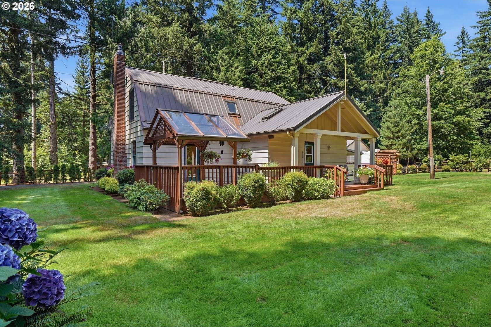 6.2 Acres of Land with Home for Sale in Camas, Washington