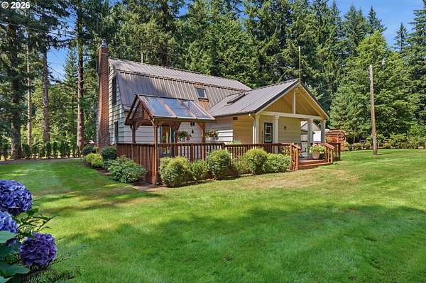 6.2 Acres of Land with Home for Sale in Camas, Washington