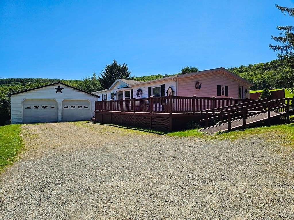 7.13 Acres of Land with Home for Sale in Gillett, Pennsylvania