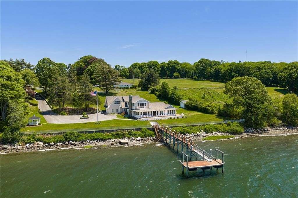 5.77 Acres of Land with Home for Sale in Tiverton, Rhode Island