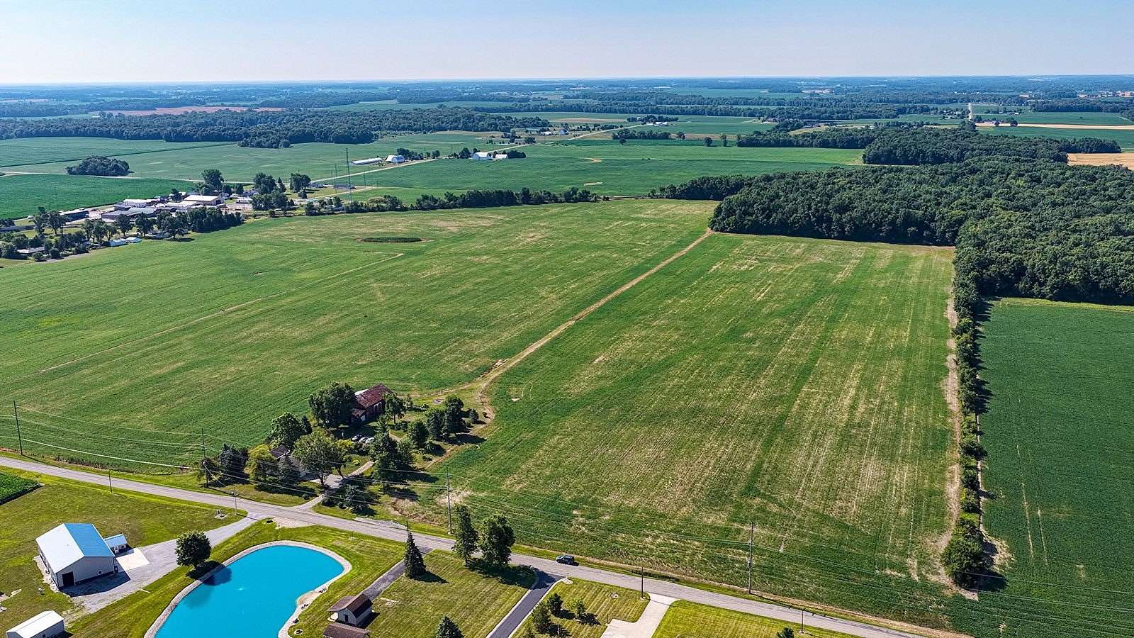 404 Acres of Land with Home for Auction in Edon, Ohio