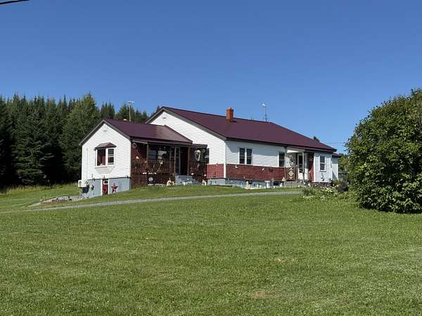 16 Acres of Recreational Land with Home for Sale in Fort Fairfield, Maine