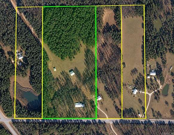 16.7 Acres of Land with Home for Sale in Star City, Arkansas