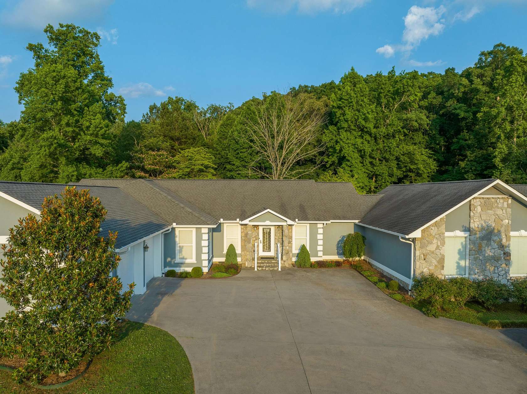 54 Acres of Recreational Land with Home for Sale in Apison, Tennessee