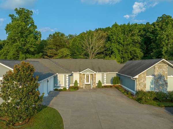 54 Acres of Recreational Land with Home for Sale in Apison, Tennessee