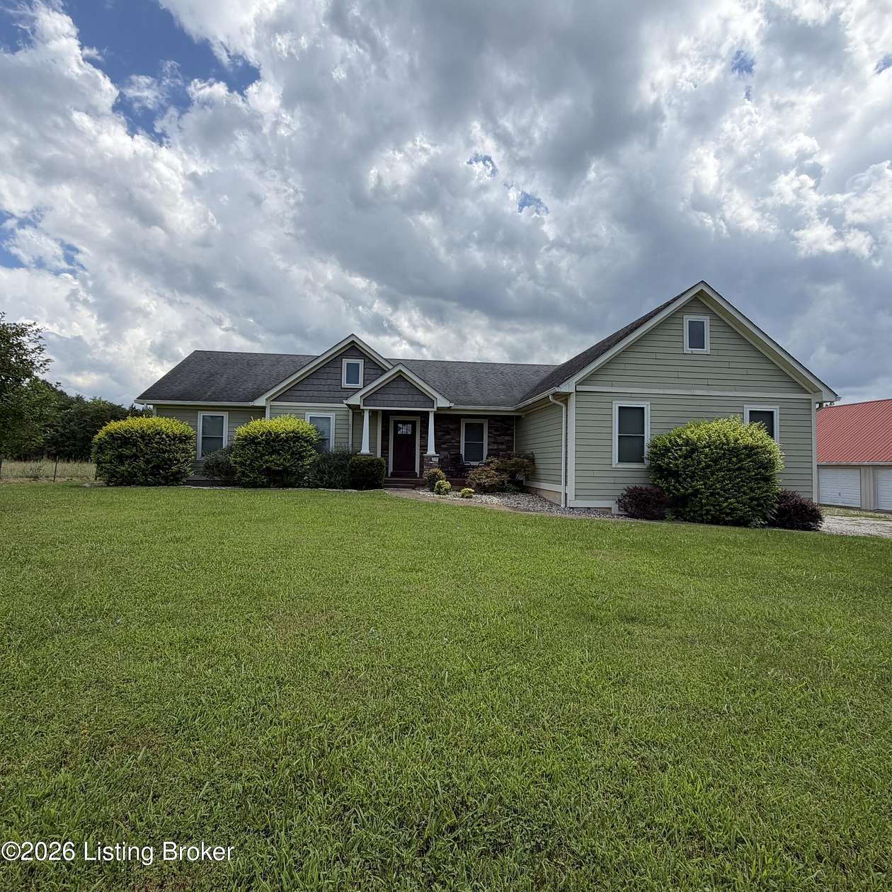 6.8 Acres of Land with Home for Sale in Loretto, Kentucky