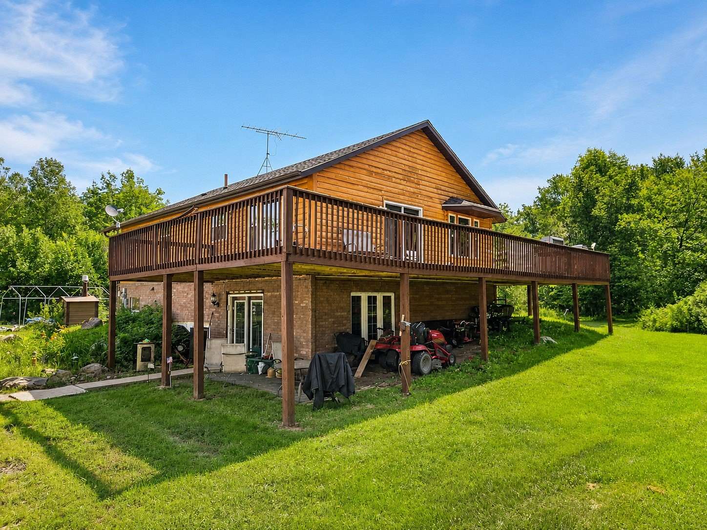 10 Acres of Land with Home for Sale in Mora, Minnesota