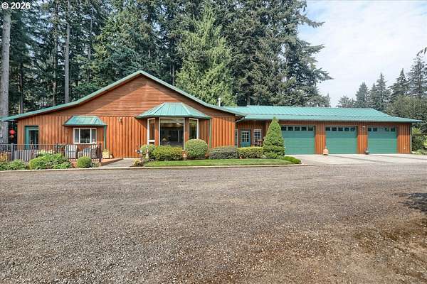 7 Acres of Land with Home for Sale in Beavercreek, Oregon