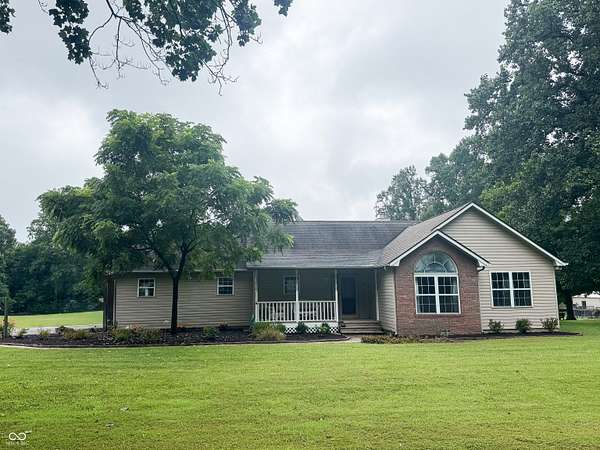 5.58 Acres of Land with Home for Sale in Morgantown, Indiana