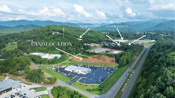 4 Acres of Commercial Land for Sale in Franklin, North Carolina