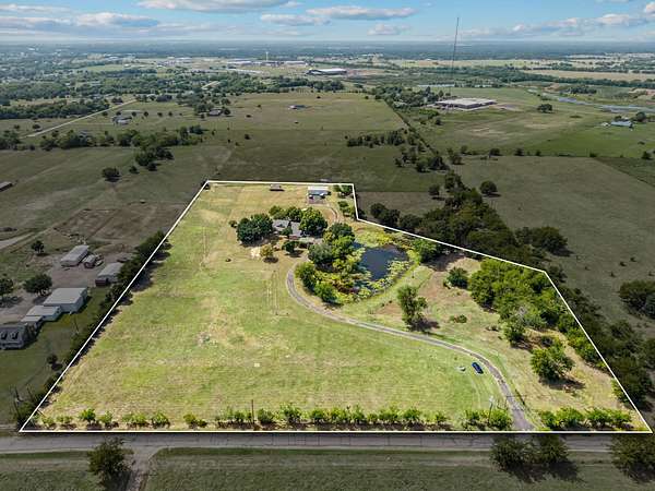 10.8 Acres of Land with Home for Sale in Wills Point, Texas