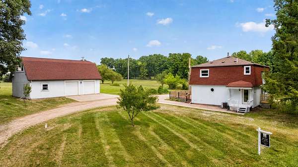 1.5 Acres of Land with Home for Sale in Addison, Michigan