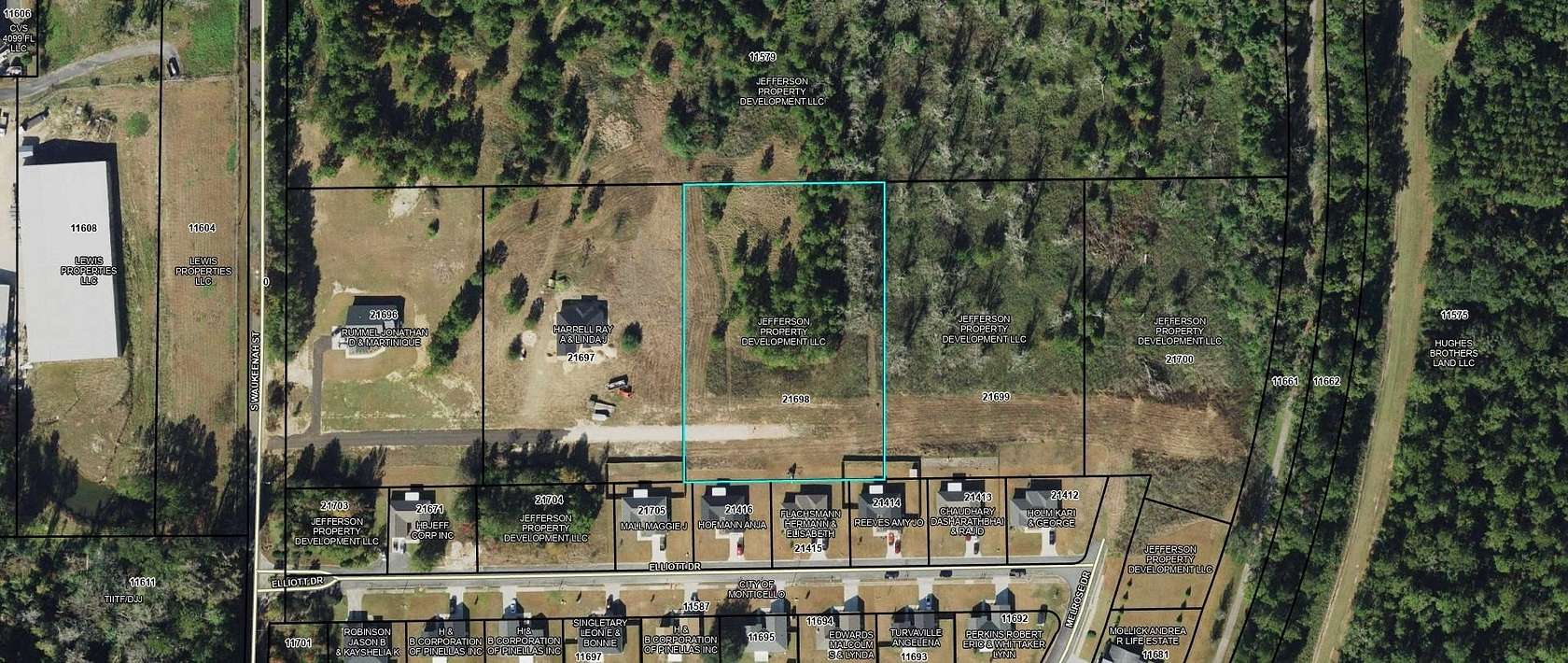 2.22 Acres of Land for Sale in Monticello, Florida