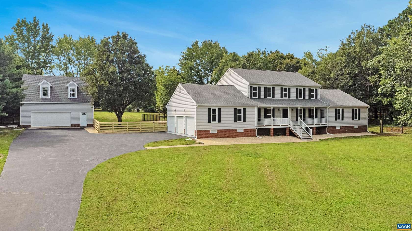 3 Acres of Land with Home for Sale in Montpelier, Virginia