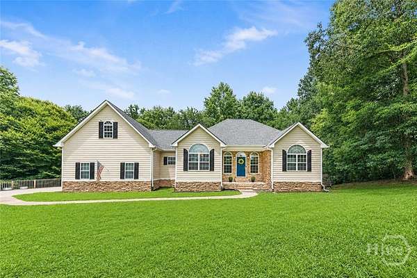 3.43 Acres of Land with Home for Sale in Pendergrass, Georgia