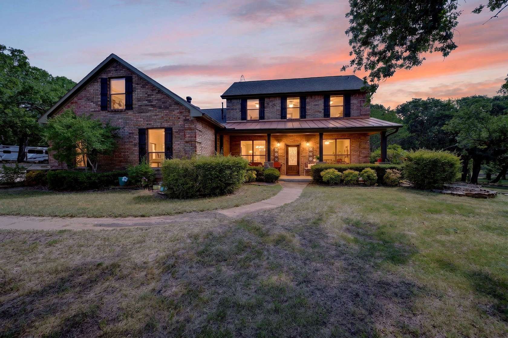 3.24 Acres of Land with Home for Sale in Terrell, Texas
