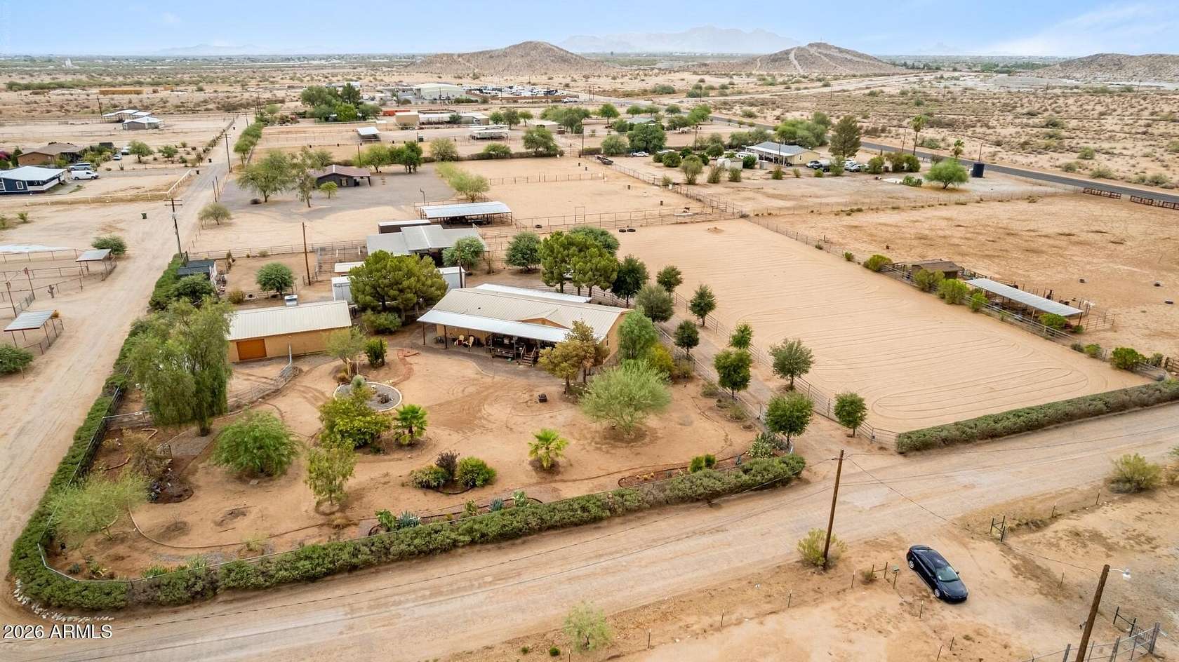 2.32 Acres of Land with Home for Sale in Casa Grande, Arizona