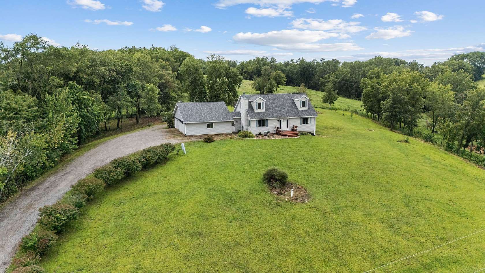 2 Acres of Land with Home for Sale in Monroe, Iowa