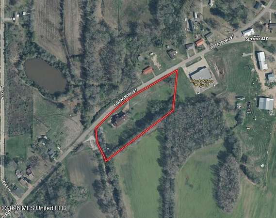 4 Acres of Mixed-Use Land for Sale in Winona, Mississippi