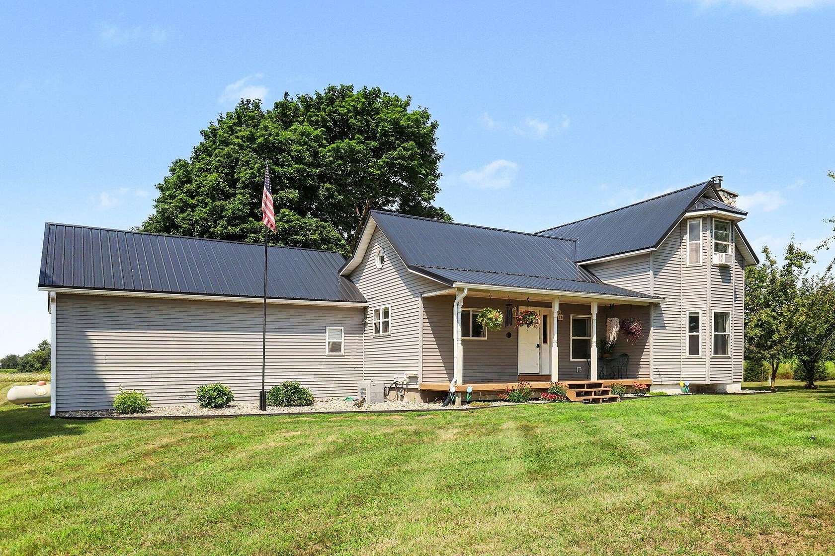 10 Acres of Land with Home for Sale in Sidney, Michigan