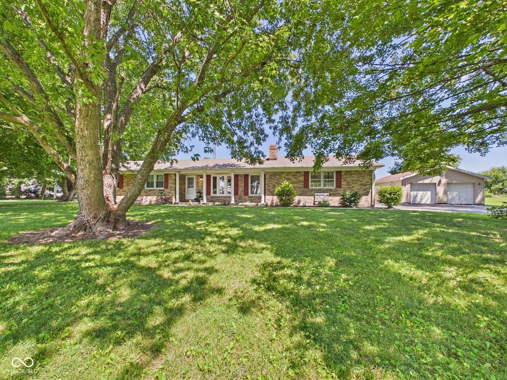 2.13 Acres of Land with Home for Sale in Centerville, Indiana