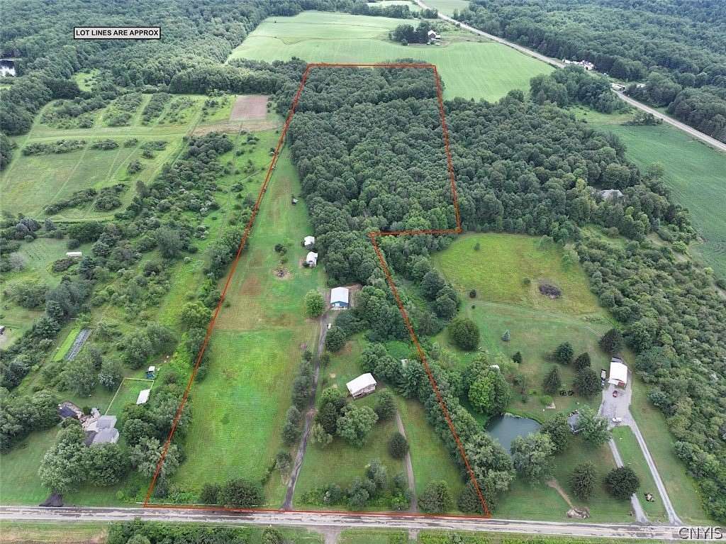 25.3 Acres of Land with Home for Sale in Collins, New York