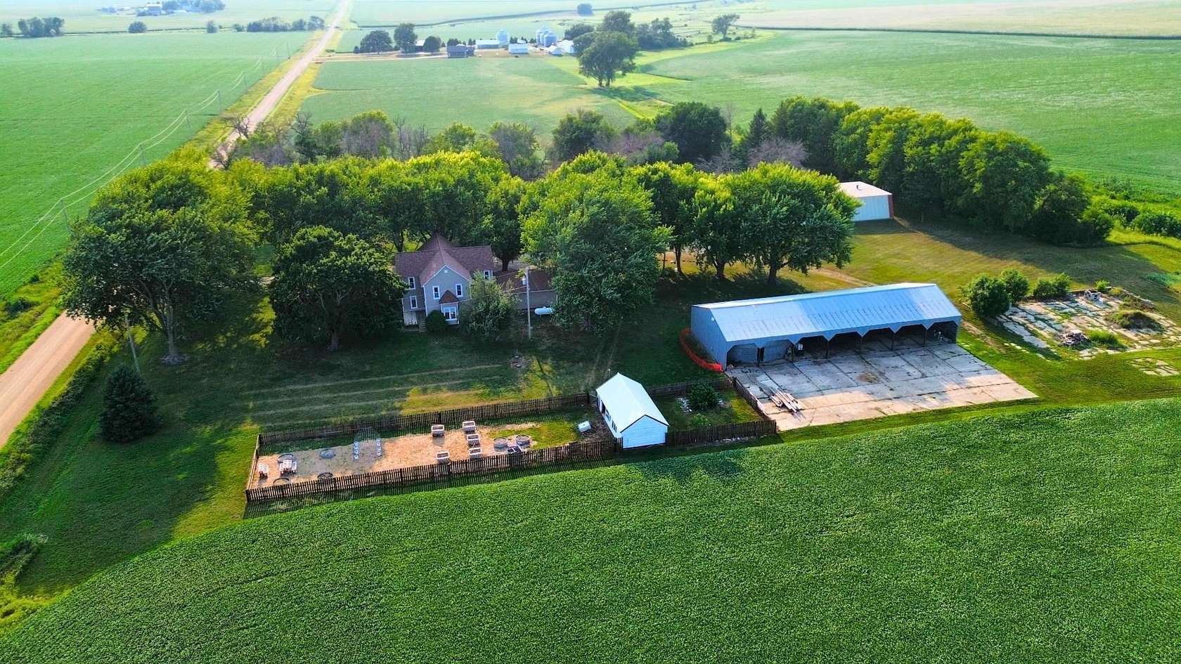 5.5 Acres of Land with Home for Sale in Early, Iowa