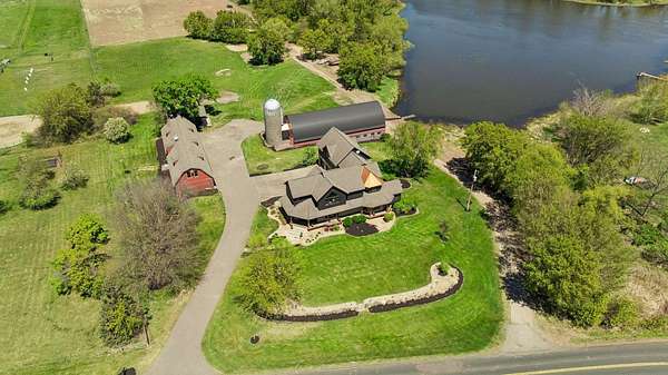 9.89 Acres of Land with Home for Sale in Hugo, Minnesota