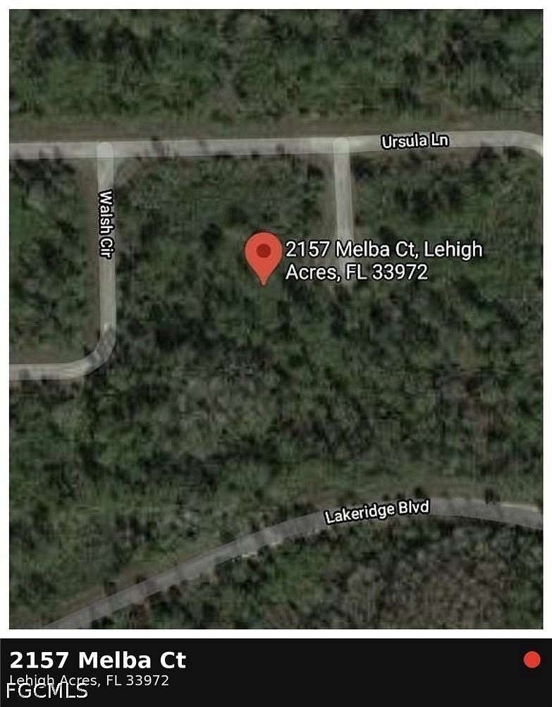 0.33 Acres of Residential Land for Sale in Lehigh Acres, Florida